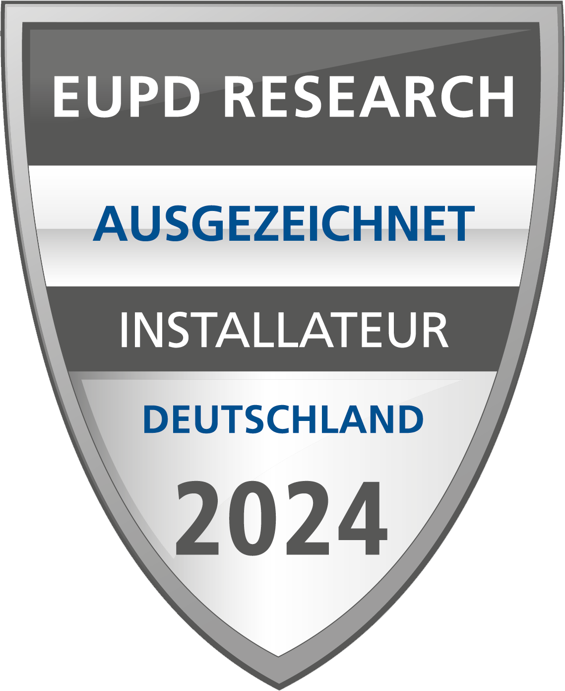 EUPD Research Siegel – Top-Installateur Deutschland 2024