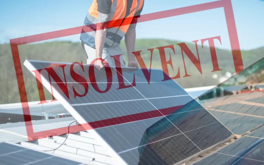 Ihr Photovoltaik Installateur ist insolvent? Wir helfen Ihnen gern