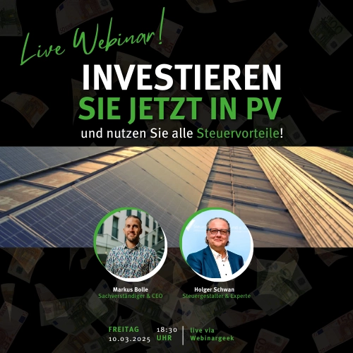 solarisandmore-live-webinar-steuervorteile-vortrag-pvanlage-solaranlage-photovoltaik-markusbolle-investieren